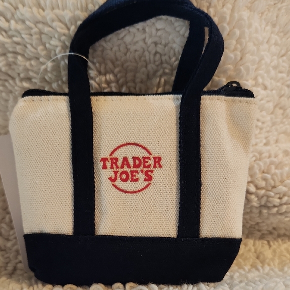 Canvas Micro Tote Bag Set - Red, Green, and Blue - Picture 5 of 8